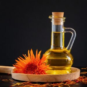 Wooden cold pressed Safflower oil